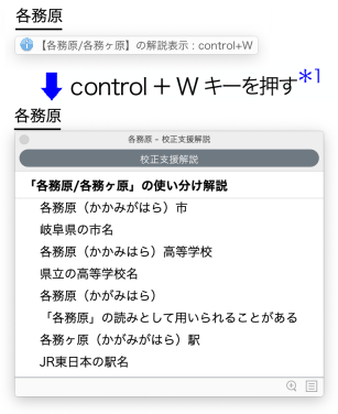 �g���������̕\����